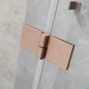 Radaway Essenza Pro Brushed Copper Ptj kabina pięciokątna 90x80 prawa szczotkowana miedź 10100000-93-01R/10100600-01-01
